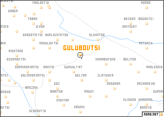 map of Gŭlŭbovtsi