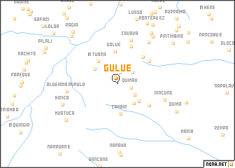 map of Guluè