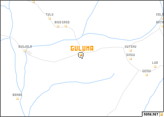 map of Guluma