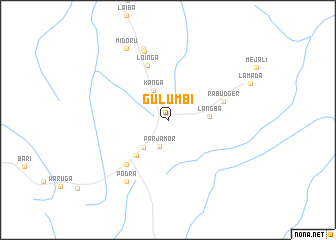 map of Gulumbi