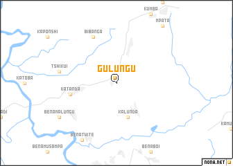 map of Gulungu