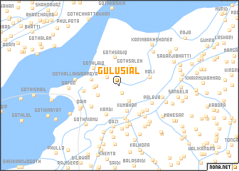 map of Gulu Siāl