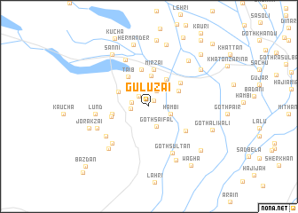 map of Guluzai