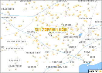 map of Gulzār Bhulkāni