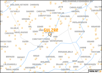 map of Gulzār