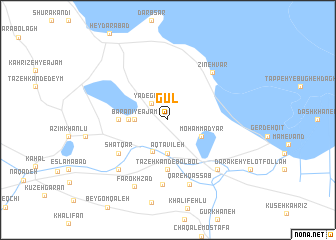 map of Gūl