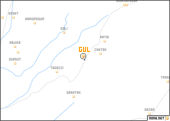 map of Gul