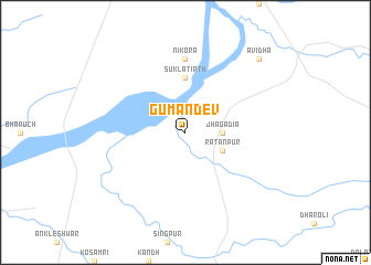 map of Gumāndev