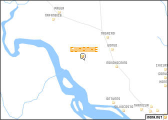 map of Gumanhe