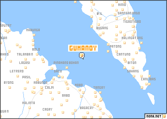 map of Gumanoy