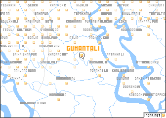 map of Gumāntali