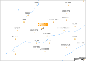 map of Gumao