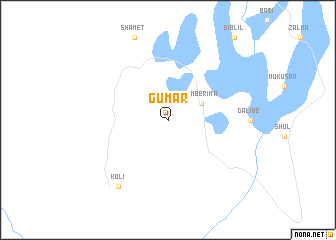 map of Gumar