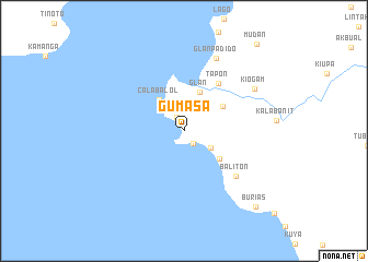 map of Gumasa