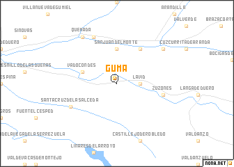 map of Guma