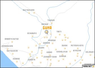 map of Guma