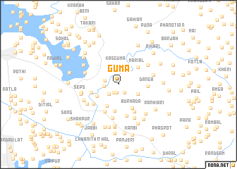 map of Guma