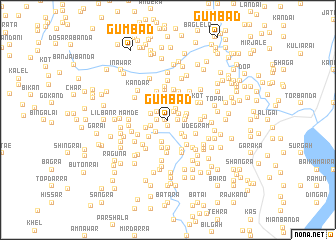map of Gumbad