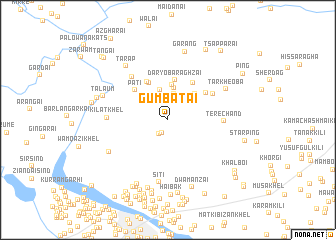 map of Gumbatai