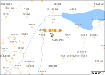 map of Gumbawa