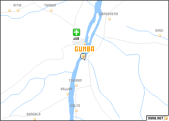 map of Gumba