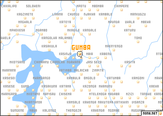 map of Gumba