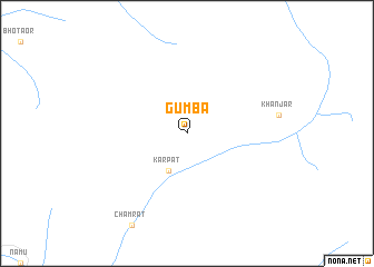 map of Gumba