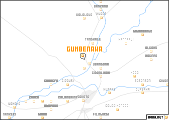 map of Gumbenawa