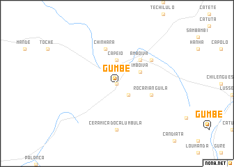 map of Gumbe