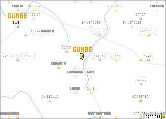 map of Gumbe