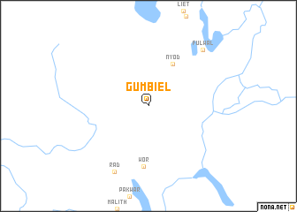 map of Gumbiel