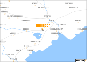 map of Gumboda