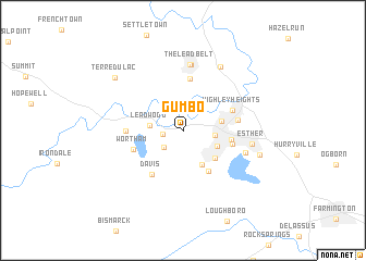 map of Gumbo