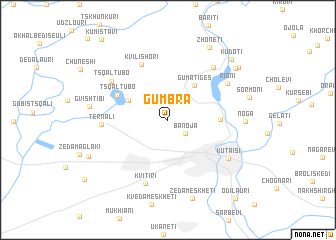 map of Gumbra