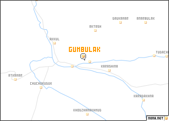 map of Gumbulak
