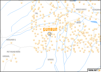 map of Gumbur