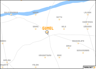 map of Gumel