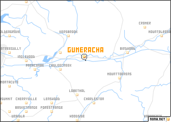 map of Gumeracha