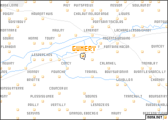 map of Gumery