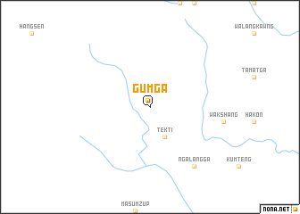 map of Gum Ga