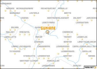 map of Gumiane