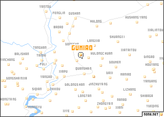 map of Gumiao