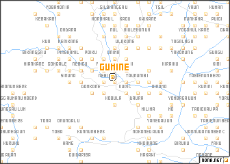 Gumine Papua New Guinea Map Nona Net