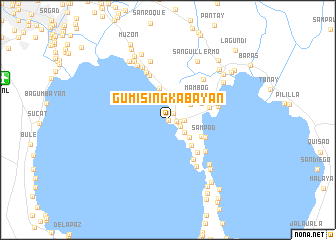 map of Gumising Ka Bayan