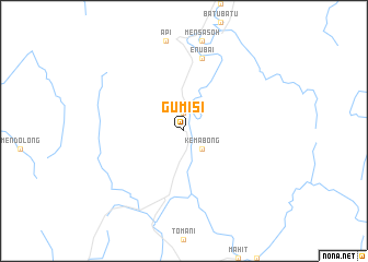 map of Gumisi