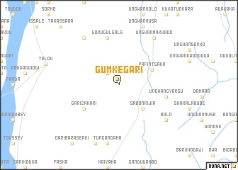 map of Gumke Gari