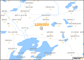 map of Gummarp