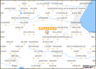 map of Gummerød