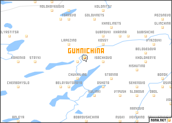 map of Gumnichina