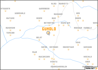 map of Gumolo